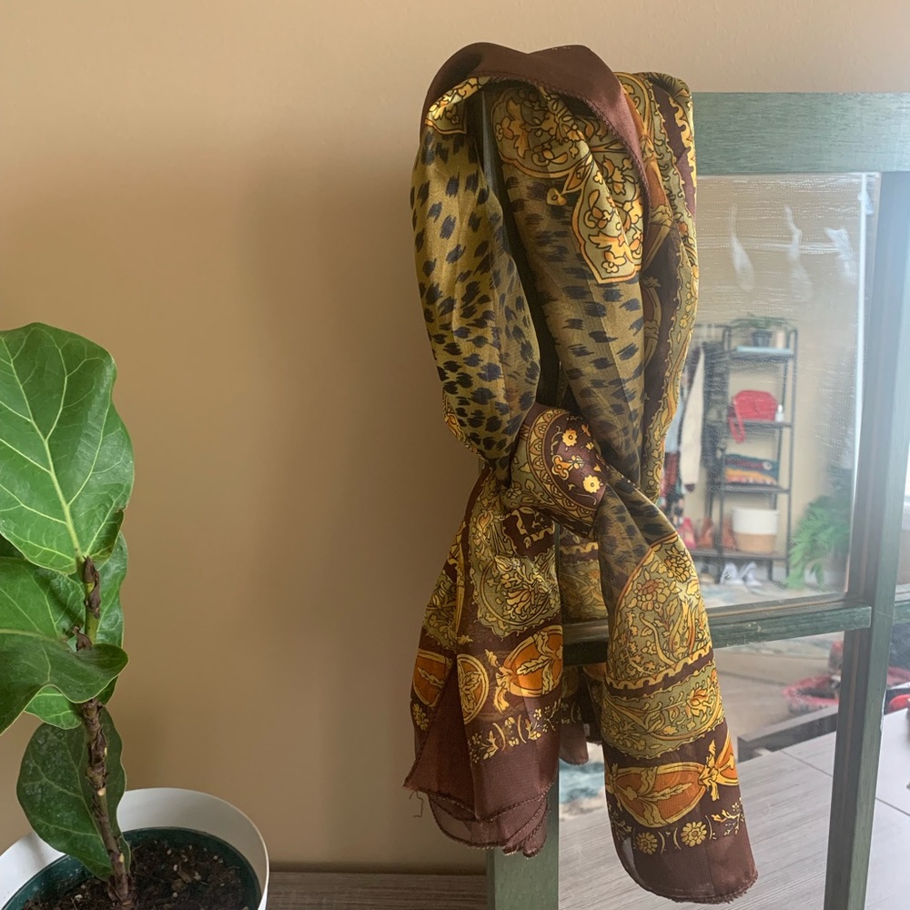 Vintage silk scarf